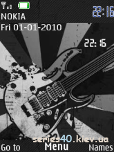 Black guitar by tema1997 | 240*320