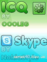 Theme ICQ and Skype | 240*320