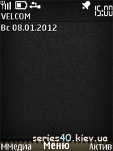 Black Surface: Minimalistic Wood by fliper2 | 240*320