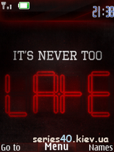 It's Never Too Late by MiX | 240*320