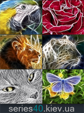 Nature in neon by oooleg | 240*320