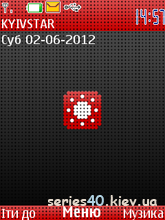 Red&Black&White Pixel by Mishany | 240*320