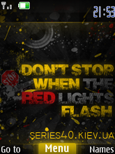 Don't Stop When The Red Lights Flash by MiX | 240*320