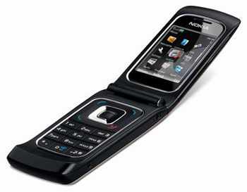 Высокие технологии и аналоговые часы в Nokia 6555