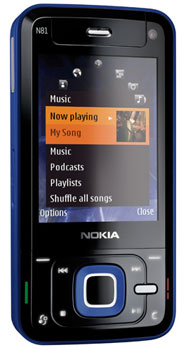 Сотоялся анонс мультимедийного смартфона Nokia N81