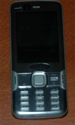 Шпионские фотографии смартфона Nokia N82