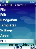 Mobile PHP Editor | 240*320