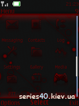 COOL THEME RED BY ZION | 240*320