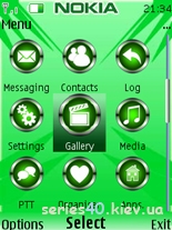 Nokia green by Kossstike | 240*320