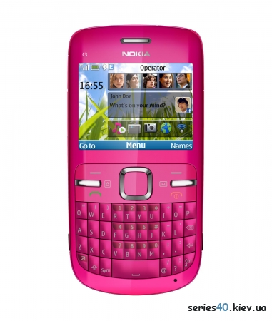Nokia C3 - новый телефон Series40
