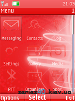 Nokia red by Kossstike | 240*320