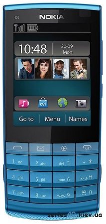 Nokia X3 Touch and Type - первый сенсорный телефон Series 40