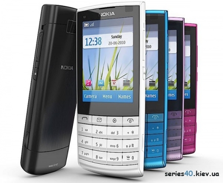 Nokia X3 Touch and Type - первый сенсорный телефон Series 40