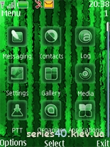 Nokia Green & Black by youri.zlu | 240*320