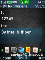 Blue Nokia by intel & fliper | 240*320