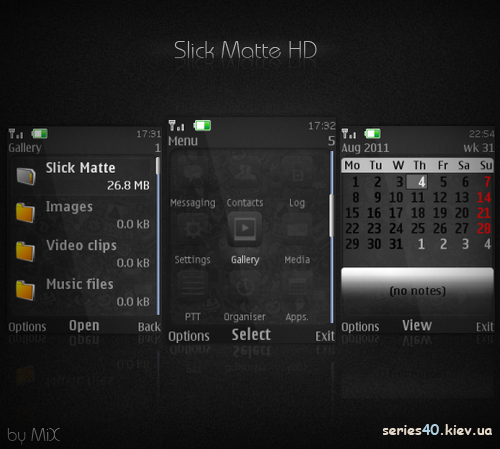 Slick Matte HD by MiX | 240*320