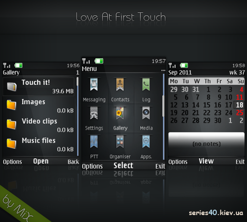 Love At The First Touch by MiX | 240*320