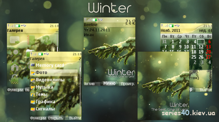 2 Winter Themes by Leo & Walk | 240*320