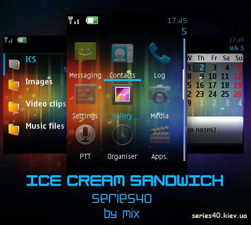 Ice Cream Sandwich by MiX | 240*320