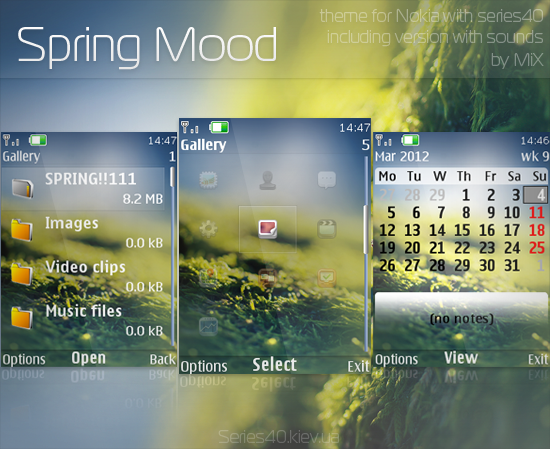 Spring Mood by MiX | 240*320