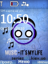 MUSIC - IT'S MY LIFE by Mishany | 240*320
