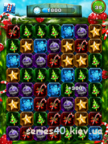 Xmas Tap Tap Diamonds (Русская версия) | 240*320