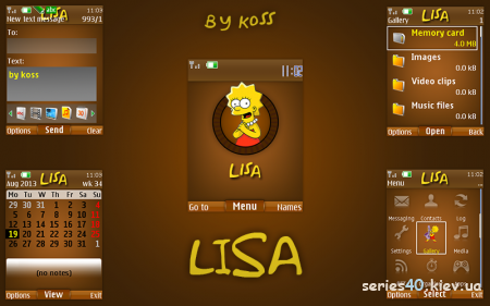 5 Simpsons themes by Koss | 240*320